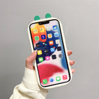 Funny 3-dimensional big eyes frog Case suitable for iPhone