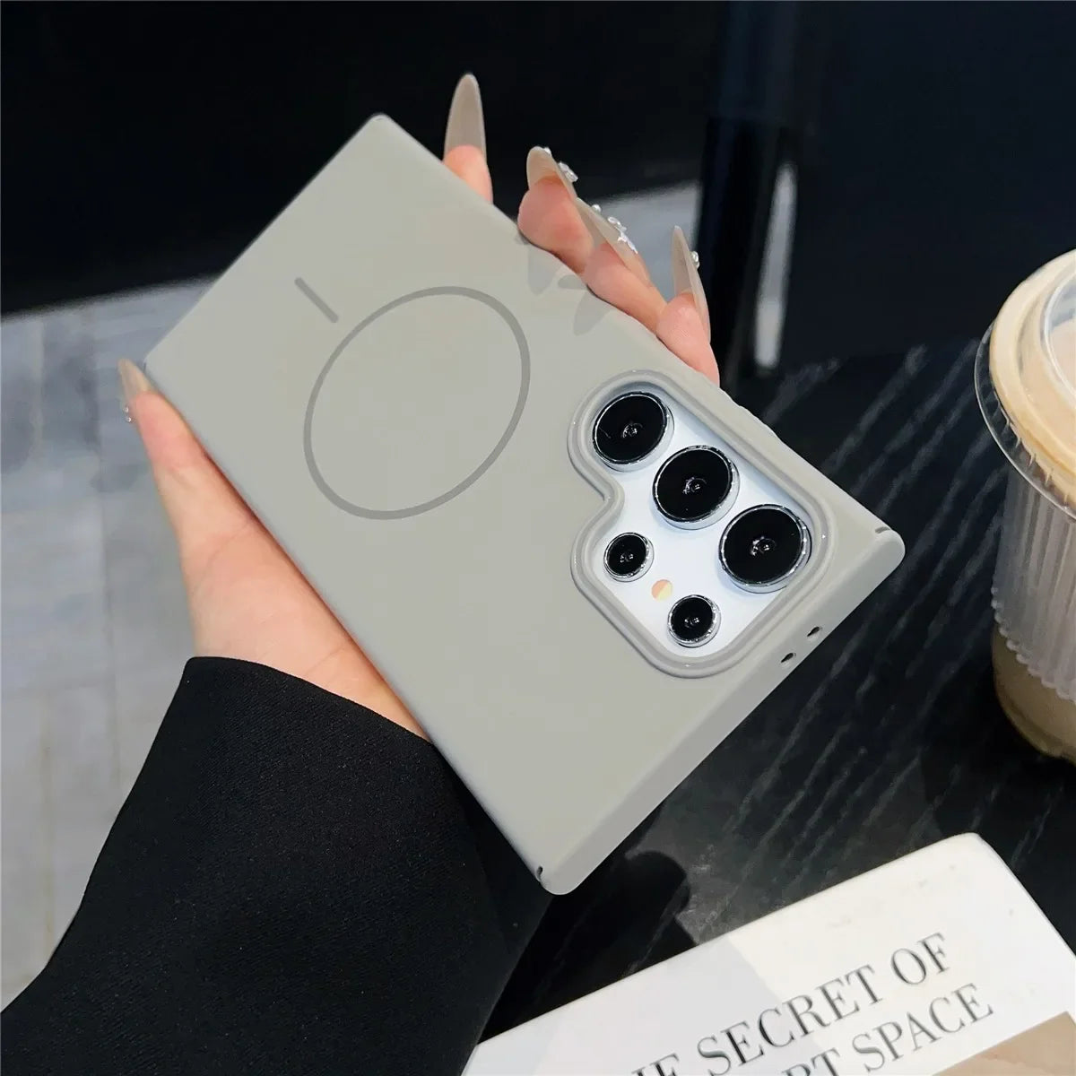 Luxury Slim Matte MagSafe Case for Samsung S25 S24 S23 Ultra – NUCWIN | CaseBox BD
