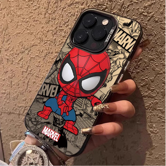 Marvel Spider Man Cartoon Cute Phone Case for iPhone