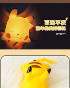 Pikachu Night Light Cute Bedside Decor Holiday, Birthday Gift For Girls