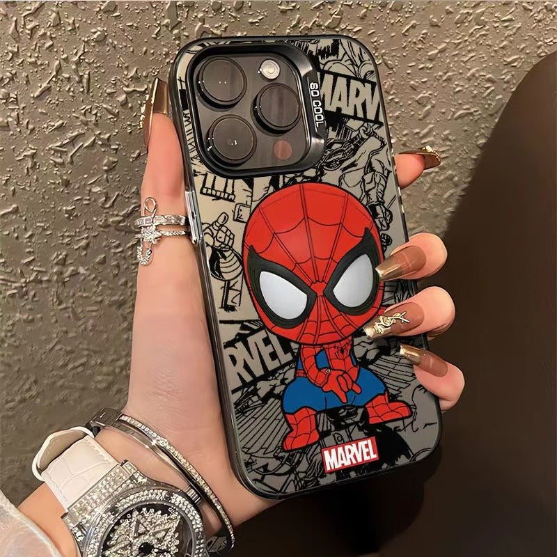 Marvel Spider Man Cartoon Cute Phone Case for iPhone